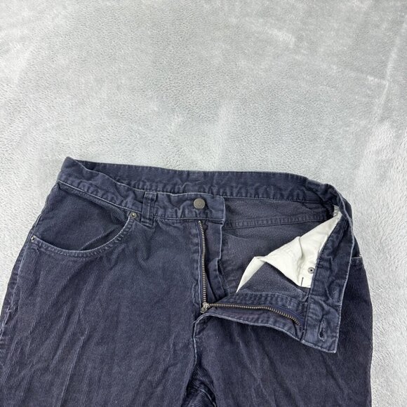 Patagonia Corduroy Navy Blue Straight Leg Pants Men Sz 33 US 58221 Style Number - Picture 10 of 11